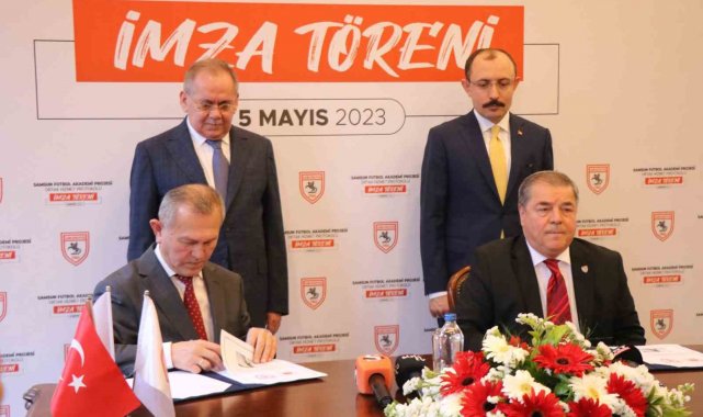 Samsunspor'un altyapı tesisleri sorununu çözen imza