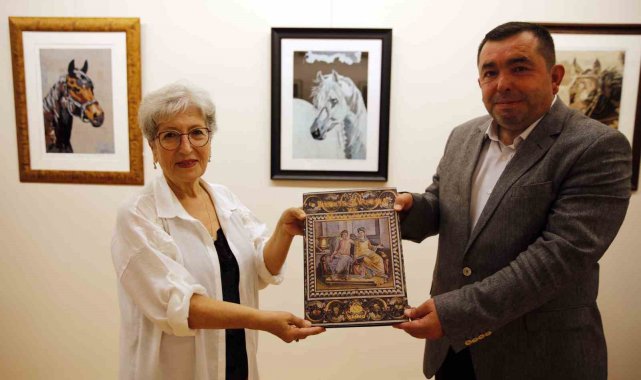 SANKO Sanat Galerisi'nde "Bir At Bir Murat" resim sergisi