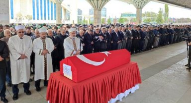Şehit Polis Özgür Barçın, Ankara'da son yolculuğuna uğurlandı