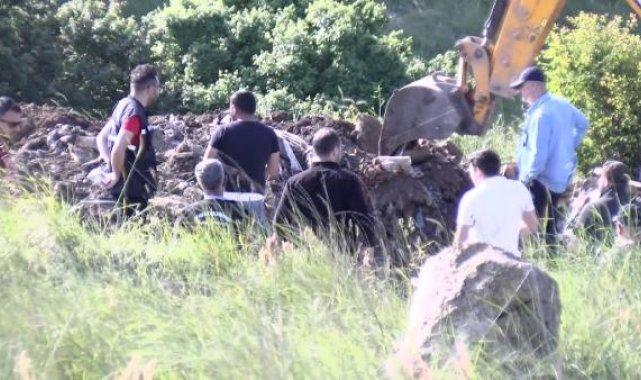 Silivri'de bulunan 3 cesedin ardından Çatalca'da da kazı yapıldı