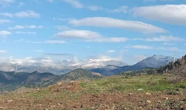 Sincik'e Mayıs ayında kar sürprizi