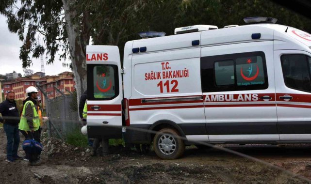 Sinop'ta inşaattan düşen işçi yaralandı