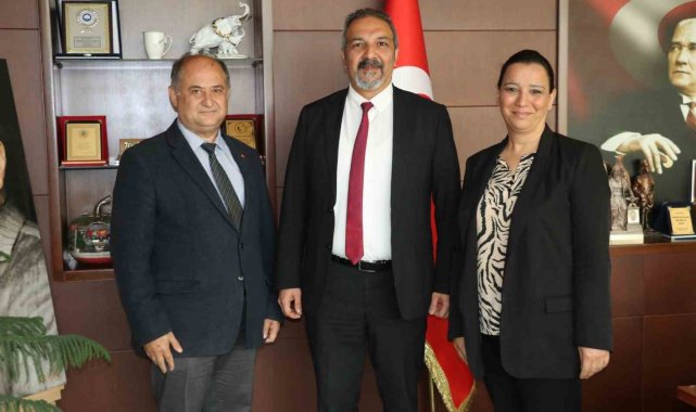 Söke Sağlık Hizmetleri MYO Müdürü Öztürk, başkan vekili yerli ile görüştü