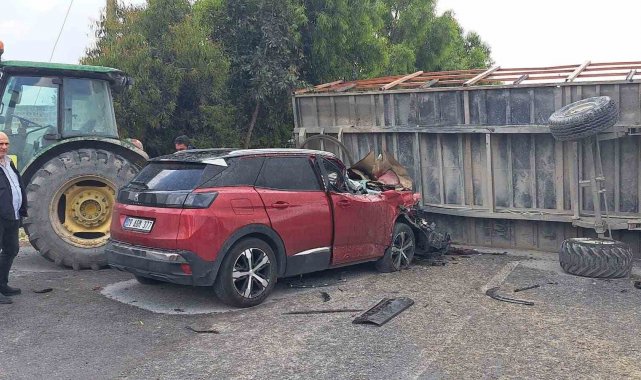 Söke'de trafik kazası: 1 yaralı