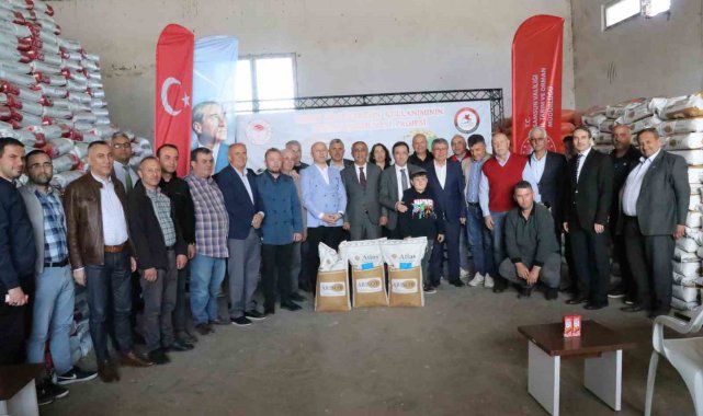Soya üreticilerine tohum desteği
