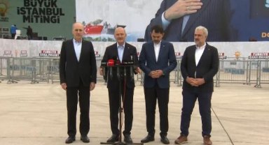 Soylu, Kurum ve Kurtulmuş'tan "Büyük İstanbul Mitingi" açıklaması