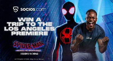 Spider Man film karakteri futbolseverlerle buluşuyor
