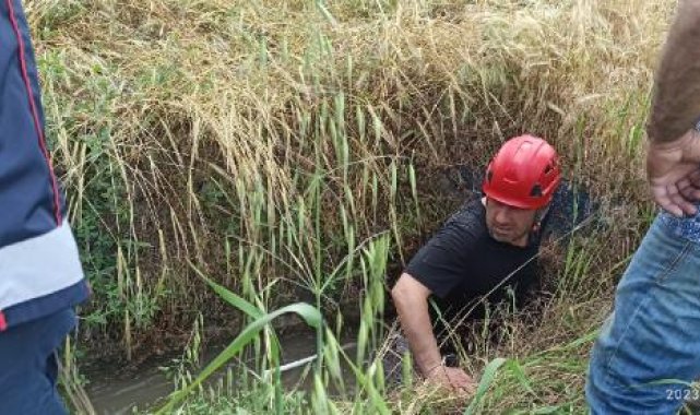 Sulama kanalına düşen 2 yaşındaki Abdulvahap, hayatını kaybetti