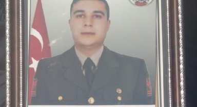 Suriye'de kalp krizi sonucu şehit olan Uzman Çavuş, toprağa verildi