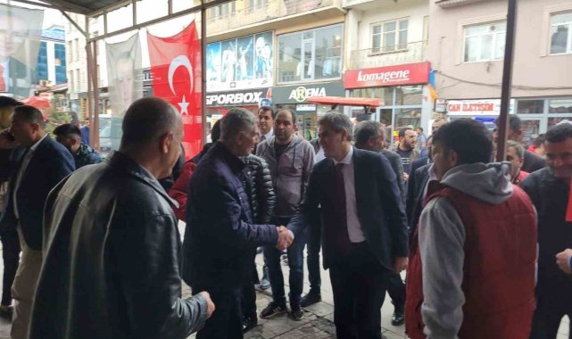 Talip Uzun, Cumhurbaşkanı Erdoğan'a destek için memleketi Sarıkamış'ta