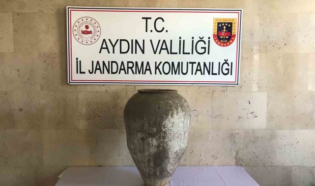 Tarihi eseri 100 bin liraya satmaya çalışırken suçüstü yakalandı