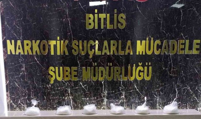 Tatvan'da 10 kilo 200 gram metamfetamin ele geçirildi