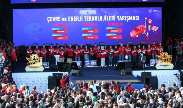 Teknofest 2023'te en çevreci projeler ödüllendirildi