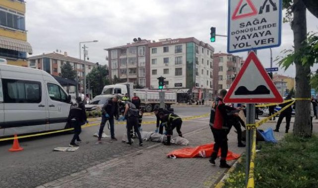 TIR'ın çarptığı anneanne ile torunu öldü
