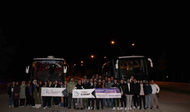 TOGÜ öğrencileri TUSAŞ'ı gezdiler, TOGG'u incelediler