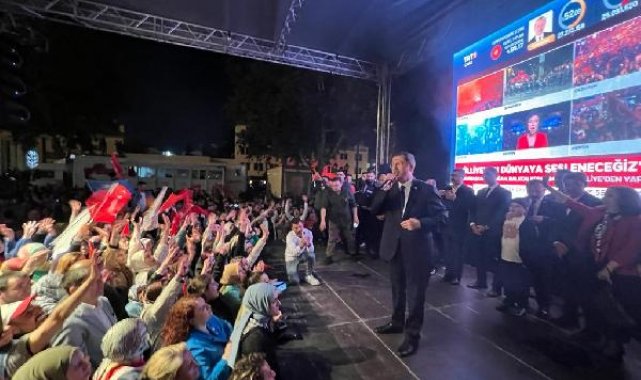 Tokat'ta, Cumhur İttifakı'ndan 'seçim' kutlaması