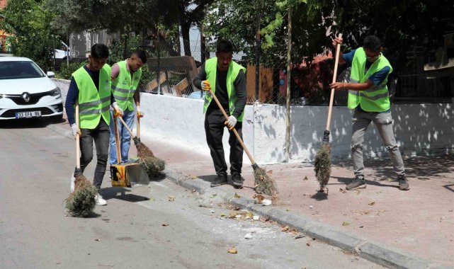 Toroslar'da 'temizlik' mesaisi