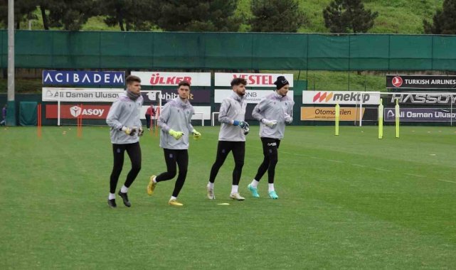 Trabzonspor, Fenerbahçe maçı hazırlıklarını sürdürdü