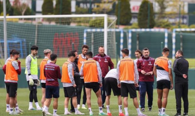 Trabzonspor, MKE Ankaragücü mesaisine devam etti