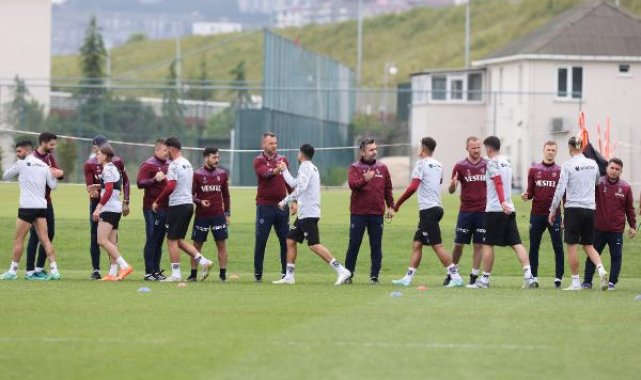 Trabzonspor'da Karagümrük maçı hazırlıkları sürüyor