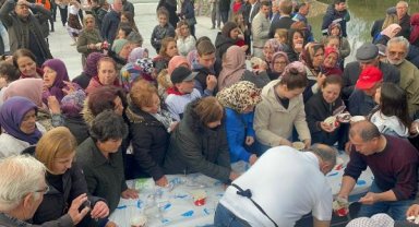 Tunca Nehri kıyısında Kakava kutlaması