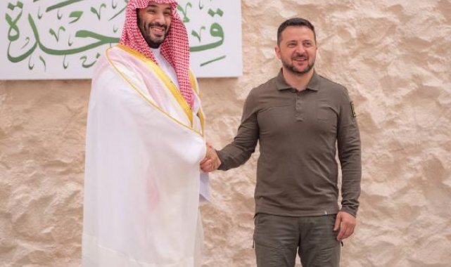 Ukrayna Devlet Başkanı Zelenski, Suudi Arabistan'da