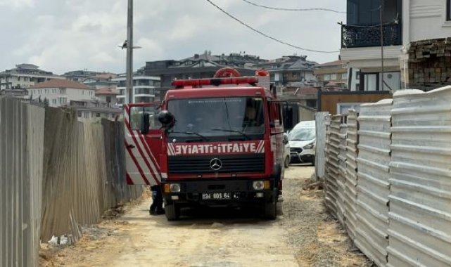 Üsküdar'da inşaat halindeki binanın asansör boşluğunda erkek cesedi bulundu