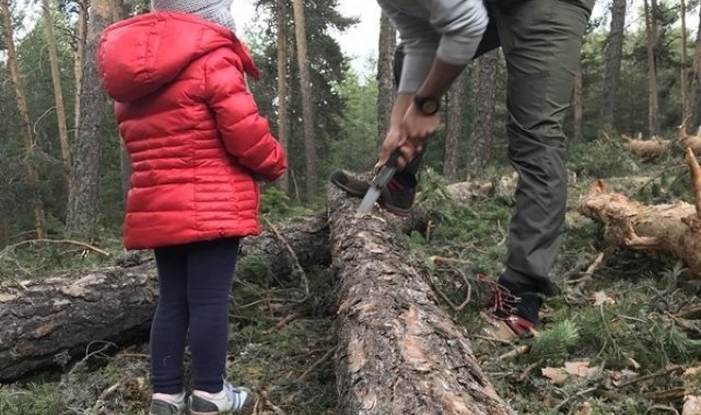 Üveit hastası, tedaviyi küçük kızıyla doğada buldu