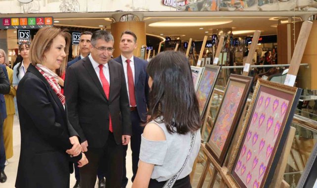 Vali Becel ve Rektör Aktekin atölye açılışına katıldı
