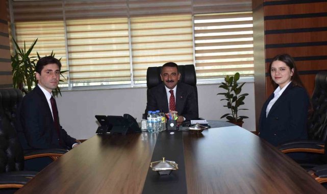 Vali Hacıbektaşoğlu, Siirtli kaymakam adaylarını kabul etti