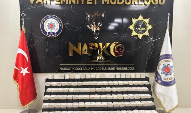 Van'da bir haftada 401 kilo uyuşturucu ele geçirildi