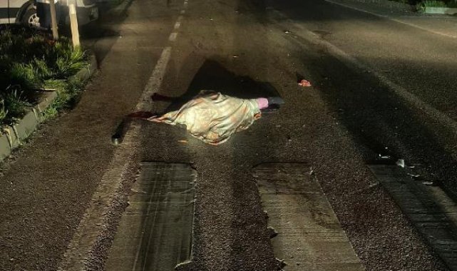 Yaya geçidinde otomobilin çarptığı kadın öldü