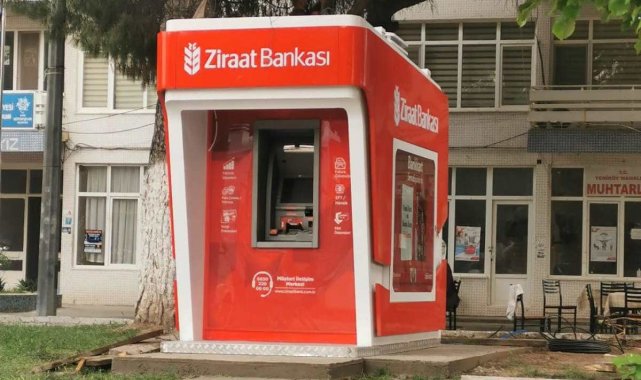 Yeniköy ve Bıyıklı Mahalleleri bankamatiğe kavuştu