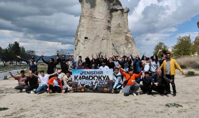 Yenişehirli sporcular Kapadokya turunda