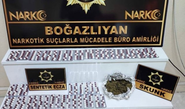 Yozgat'ta uyuşturucu operasyonu: 3 tutuklu