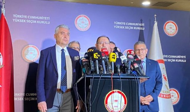 YSK Başkanı Yener: Veri akışında problem yoktur