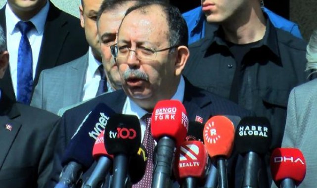 YSK Başkanı Yener: Yurt içinde sandıkların yüzde 99'u açıldı