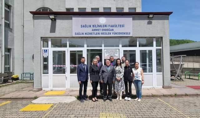 ZBEÜ Rektörü Özölçer'den İbni Sina Kampüsü'ne ziyaret