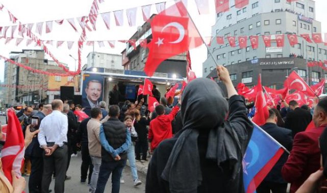 Zonguldak'ta 'seçim' kutlaması