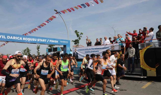 100. Yıl Darıca Koşusu, 600 kişinin katılımıyla gerçekleşti