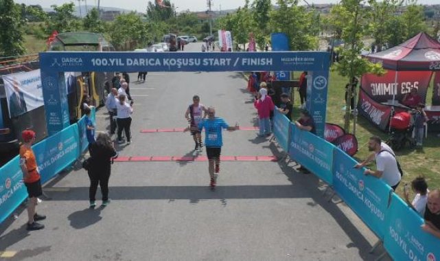 100. Yıl Darıca Koşusu yapıldı