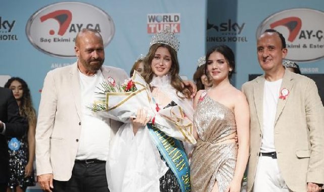 22. Miss Mediterranean Güzellik Yarışması'nın birincisi İlsu Demirci oldu