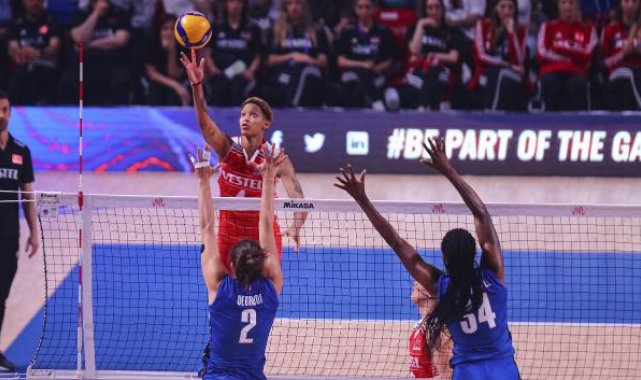 A Milli Kadın Voleybol Takımı, Milletler Ligi'nde 3'te 3 yaptı