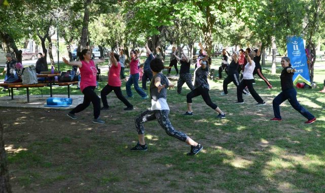 Açık havada spor keyfi başlıyor
