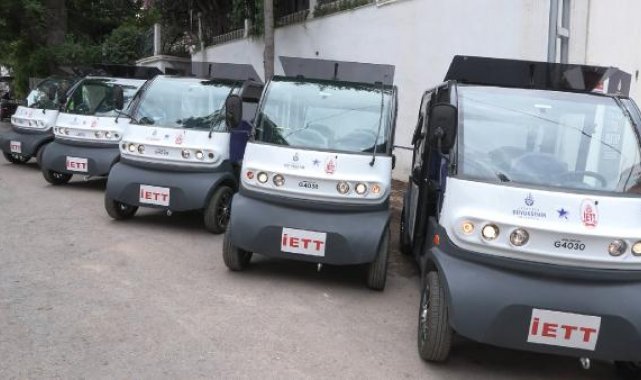Adalar'da kullanılacak yeni taksilerin tanıtımı yapıldı