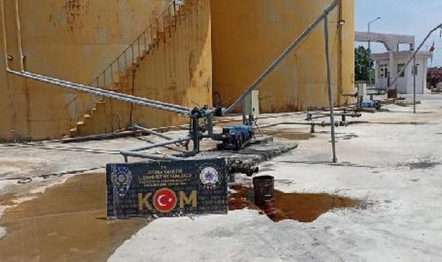 Adana'da 1 milyon 300 bin 678 litre kaçak akaryakıt ele geçirildi