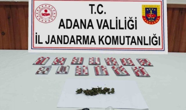 Adana'da 177 adet uyuşturucu hap ele geçirildi