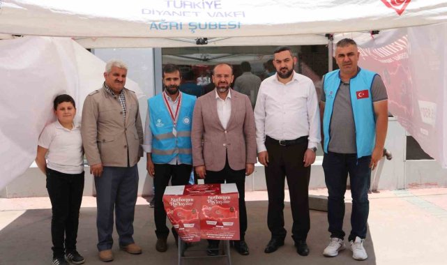 Ağrı'da kurban bağış standı kuruldu