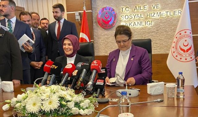Aile ve Sosyal Hizmetler Bakanı Göktaş, Yanık'tan görevi devraldı