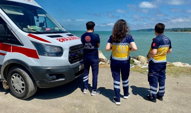 Akçakoca sahillerinde sağlıkçıların 'Hayat Nöbeti' başladı